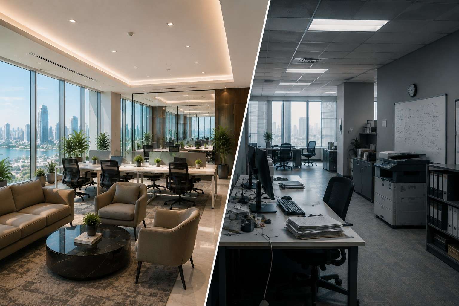 The Pros and Cons of Business Center Spaces